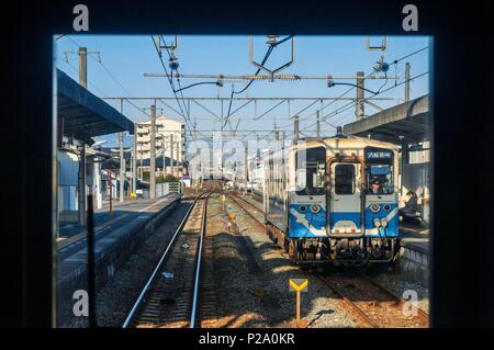 Japan, Insel Shikoku, Präfektur Ehime, station Yawatahama Stockfoto