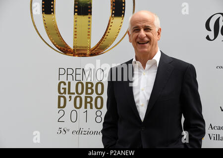 Rom, Italien, 13. Juni 2018 - Villa Medici - Golden Globe Award 2018 58th edition Tonin Servillo beste Schauspieler" La Ragazza nella Nebbia 'Credit: Giuseppe Andidero/Alamy leben Nachrichten Stockfoto