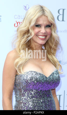 Melinda Messenger, Butterfly Ball 2018 Grosvenor House Hotel, London, Großbritannien, 14. Juni 2018, Foto von Richard Goldschmidt Credit: Rich Gold/Alamy leben Nachrichten Stockfoto