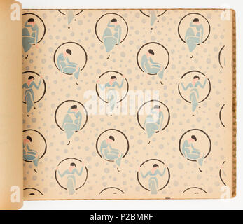 . Englisch: Musterbuch, Patria Papiers de Fantaisie, 1920. Englisch: 50 Muster der Box oder buchen Sie Papiere, die jeweils in mehreren Farbvarianten. . 1920 283 Musterbuch, Patria Papiers de Fantaisie, 1920 (CH) 18438405-35 Stockfoto