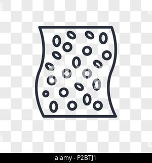 Mat vektor Icon auf transparentem Hintergrund isoliert, Matte logo Konzept Stock Vektor