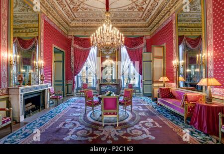 Frankreich, Paris, Hotel de Beauharnais, Residenz des deutschen Botschafters, die Kirsche Zimmer Stockfoto