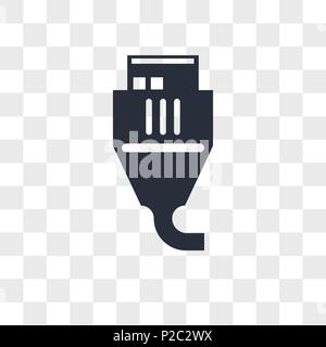 Ausgeschaltet vektor Icon auf transparentem Hintergrund isoliert, aus Logo Konzept gedreht Stock Vektor