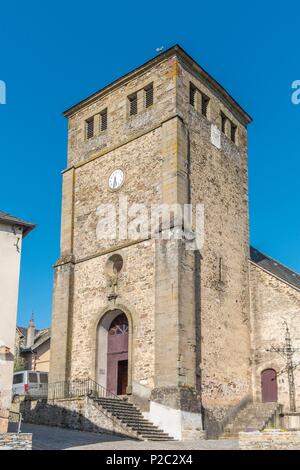 Frankreich, Correze, Tulle, Saint Christophe Kirche, Vezere Tal Stockfoto