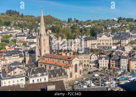 Frankreich, Correze, Tüll, Vezere Tal Stockfoto