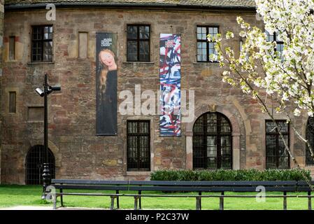 Frankreich, Haut Rhin, Colmar, ehemalige Kloster Unterlinden Museum Stockfoto