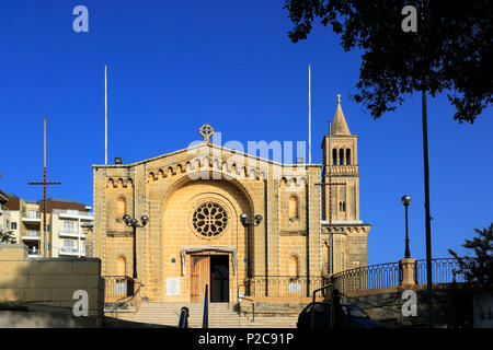 St. Anna Pfarrkirche, Marsascala Marsascala, South East Malta Stockfoto