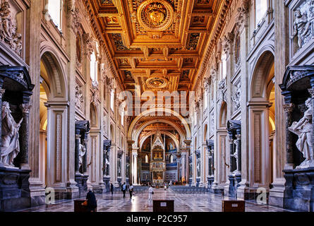 Archbasilika von San Giovanni in Laterano, Rom, Italien Stockfoto