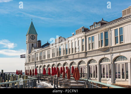 City Pier A Harbor House, Battery Park, Manhattan, New York, United States Stockfoto