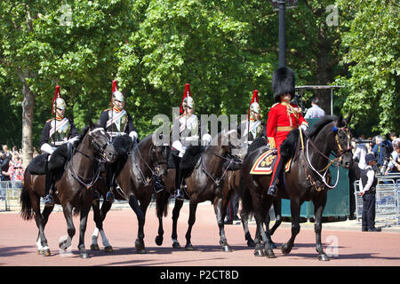 Trooping der Farbe 2018 Stockfoto