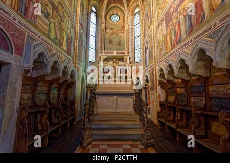 Italien, Venetien, Padua, Padua, Cappella degli Scrovegni Kapelle, Fresken von Giotto Stockfoto