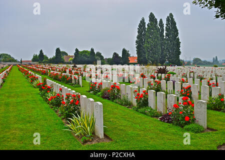 Tyne Cot Commonwealth Kriegsgraber Friedhof Der Grossten