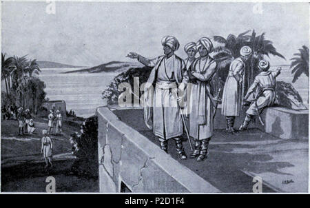 . Genaue Erscheinungsdatum unbekannt.. Unbekannt 25 Humphrey Cooke nimmt Besitz von Bombay, 1665 Stockfoto