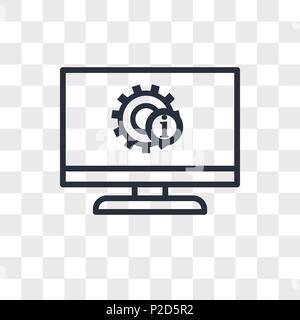 Itsm-Vektor Icon auf transparentem Hintergrund isoliert, Itsm-logo Konzept Stock Vektor