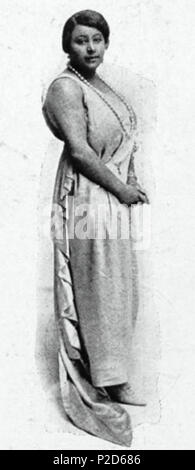 . Opernsängerin Madame Florenz Cole Talbert. 1925. John Tait 20 Florencectalbert Stockfoto