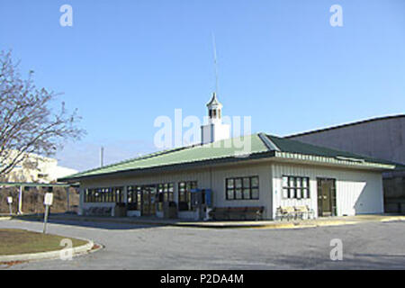 . Englisch: Die Amtrak Station in Columbia, South Carolina. 27. Dezember 2007. Hikki Nagasaki 14 Columbia South Carolina Amtrak Station Stockfoto