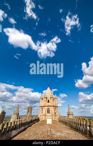 Blick vom Dach der Kathedrale, Évora, Alentejo, Portugal Stockfoto