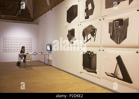 Spanien, Baskenland, San Sebastian, Ausstellung für zeitgenössische Kunst am Museum San Telmo Stockfoto