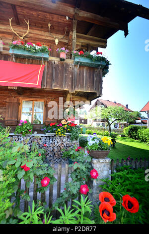 Stupperhaus in Bernried, Starnberger See, Oberbayern, Bayern, Deutschland Stockfoto