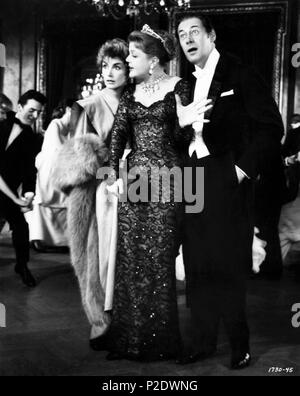Original Film Titel: der WIDERSTREBENDE DEBÜTANTIN. Englischer Titel: Die WIDERSTREBENDE DEBÜTANTIN. Regisseur: VINCENTE MINNELLI. Jahr: 1958. Stars: REX HARRISON; Angela Lansbury; KAY KENDALL. Credit: M.G.M/Album Stockfoto