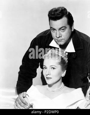 Original Film Titel: SERENADE. Englischer Titel: SERENADE. Regisseur: ANTHONY MANN. Jahr: 1956. Stars: Joan Fontaine; Mario Lanza. Credit: M.G.M/Album Stockfoto