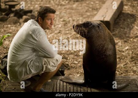 Original Film Titel: NIMS INSEL. Englischer Titel: NIMS INSEL. Regisseur: ABIGAIL BRESLIN; Mark Levin und Jennifer Flackett. Jahr: 2008. Stars: Gerard Butler. Credit: FILM FARM/WALDEN MEDIA/Album Stockfoto