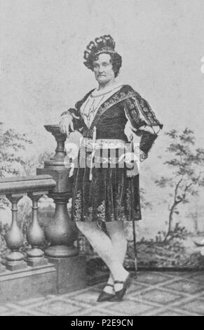 Charlotte, Charlotte Saunders Cushman Cushman (1816 - 1876), US-amerikanische Bühnenschauspielerin Stockfoto