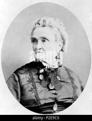 Charlotte, Charlotte Saunders Cushman Cushman (1816 - 1876), US-amerikanische Bühnenschauspielerin Stockfoto