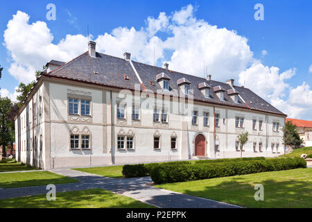 Zámek Spálené Poříčí, Plzeňský kraj, Ceska Republika/Stadt Spalene Porici, Plzen region, Westböhmen, Tschechische Republik Stockfoto