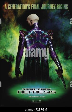 Original Film Titel: STAR TREK: NEMESIS. Englischer Titel: STAR TREK: NEMESIS. Regisseur: Stuart Baird. Jahr: 2002. Quelle: Paramount Pictures/Album Stockfoto