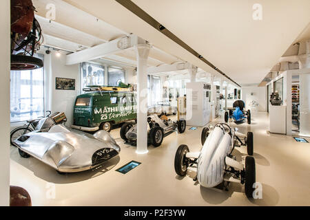 Der Prototyp Auto Museum in der Hafencity Hamburg, Norddeutschland, Deutschland Stockfoto