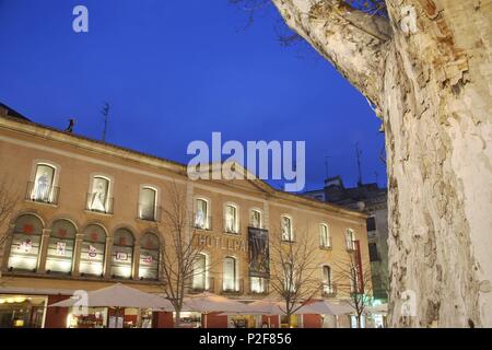 Spanien - Katalonien - Alt Empordá (Kreis) - Gerona. Figueres; Las Ramblas. Stockfoto