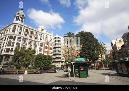 Spanien - La Huerta de Murcia (Kreis) - MURCIA. Murcia (Hauptstadt); La Plaza de Santo Domingo. Stockfoto