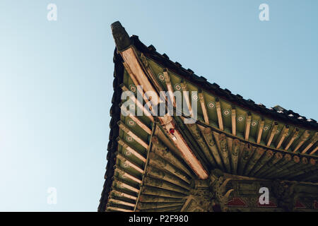 Changdeokgung-palast traditionelle Architektur in Seoul, Korea Stockfoto