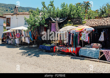 Selcuk, Türkei - 26. Juli 2013: Street Markt im Dorf Sirince Stockfoto