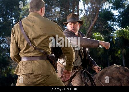 Original Film Titel: INDIANA JONES UND DAS KÖNIGREICH DES KRISTALLSCHÄDELS. Englischer Titel: INDIANA JONES UND DAS KÖNIGREICH DES KRISTALLSCHÄDELS. Regisseur: Steven Spielberg. Jahr: 2008. Stars: Harrison Ford. Quelle: Paramount Pictures/LUCASFILM/AMBLIN ENTERTAINMENT/SANTO DOMI/Album Stockfoto