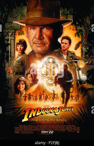 Original Film Titel: INDIANA JONES UND DAS KÖNIGREICH DES KRISTALLSCHÄDELS. Englischer Titel: INDIANA JONES UND DAS KÖNIGREICH DES KRISTALLSCHÄDELS. Regisseur: Steven Spielberg. Jahr: 2008. Quelle: Paramount Pictures/LUCASFILM/AMBLIN ENTERTAINMENT/SANTO DOMI/Album Stockfoto