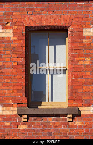 Die alte Ballarat Polizeistation in Camp Street Ballarat. Ballarat ist für seine vielen und gut erhaltenen Goldfields ära Gebäude bekannt. Stockfoto