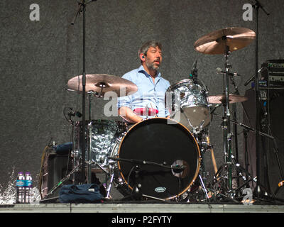 Edinburgh, Schottland, Großbritannien. 14. Juni 2018. Zukunft Inseln im Konzert an die Usher Hall, Edinburgh, Großbritannien, 14. Juni 2018 Credit: Westy Musik Tog/Alamy leben Nachrichten Stockfoto