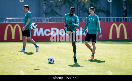 Vatutinki, Russland. 15 Juni, 2018. Antonio Rüdiger (Deutschland) GES/fussball/Wm 2018 Russland: DFB Praxis Moskau/Vatutinki, 15.06.2018 GES/fussball/fussball/Wm 2018 Russland: DFB-Praxis, Moskau/Watutinki, Juni 15, 2018 | Verwendung der weltweiten Kredit: dpa/Alamy leben Nachrichten Stockfoto