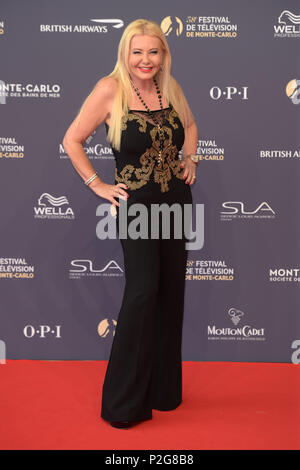 Montecarlo, Mönch. 15 Juni, 2018. Monte-Carlo, 58th International Television Festival Eröffnung Roter Teppich Bild: Monika Bacardi Credit: Unabhängige Fotoagentur/Alamy leben Nachrichten Stockfoto