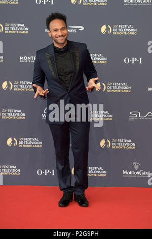 Monte Carlo, Monaco. 15 Juni, 2018. Monte-Carlo, 58th International Television Festival Eröffnung Roter Teppich dargestellt: Guest Credit: Unabhängige Fotoagentur/Alamy leben Nachrichten Stockfoto