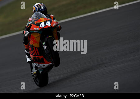 Montmelo, Spanien. 15 Jun, 2018. Während der freien Praxis der Gran Premi Monster Energy de Catalunya, Circuit de Catalunya, Montmelo, Spanien. Am 15. Juni 2018. Credit: CORDON PRESSE/Alamy leben Nachrichten Stockfoto