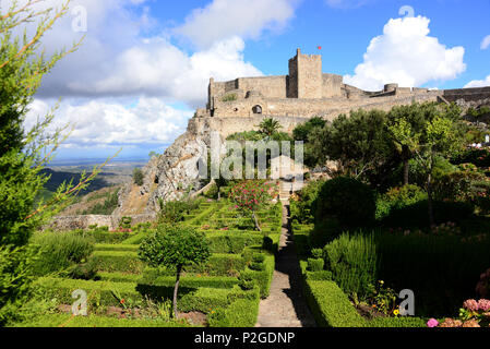 Castelo in Ohrid, Serra de Sao Mamede, Alentejo, Portugal Stockfoto
