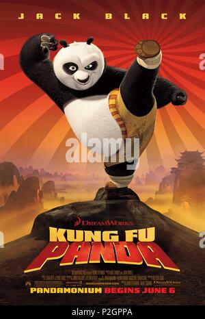 Original Film Titel: KUNG FU PANDA. Englischer Titel: KUNG FU PANDA. Regisseur: Mark Osborne, John Stevenson. Jahr: 2008. Quelle: DREAMWORKS/Album Stockfoto