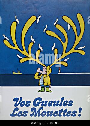 Original Film Titel: VOS GUEULES Les Mouettes. Englischer Titel: VERSCHLOSSEN, GULLI. Regisseur: ROBERT DHERY. Jahr: 1974. Credit: LES PRODUCTIONS ARTISTIQUES ASSOCIÉS/Album Stockfoto