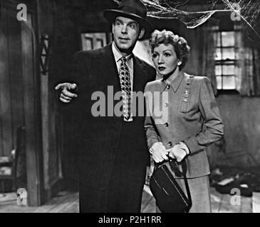 Original Film Titel: DAS EI UND I. Englischer Titel: DAS EI UND I. Regisseur: CHESTER ERSKINE. Jahr: 1947. Stars: FRED MACMURRAY; Claudette Colbert. Quelle: UNIVERSAL PICTURES/Album Stockfoto