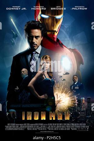 Original Film Titel: IRON MAN. Englischer Titel: IRON MAN. Regisseur: Jon Favreau. Jahr: 2008. Credit: MARVEL ENTERPRISES/Album Stockfoto