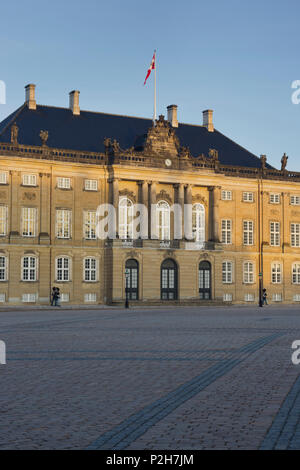 Schloss Amalienborg, Kopenhagen, Dänemark Stockfoto