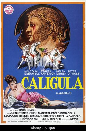 Original Film Titel: CALIGOLA. Englischer Titel: CALIGULA. Film Regie: Tinto Brass. Jahr: 1979. Credit: GTO/FELIX/PENTHOUSE/Album Stockfoto